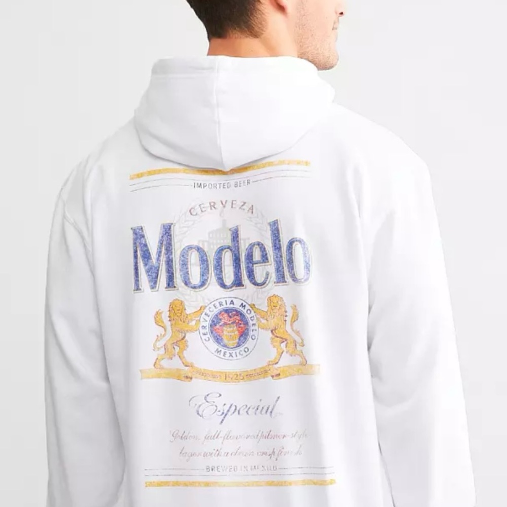💖Modelo® Vintage Label Hooded Sweatshirt size Large NWOT from the Buckle💖